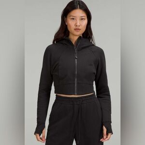 Lululemon Scuba Full-Zip Cropped Hoodie